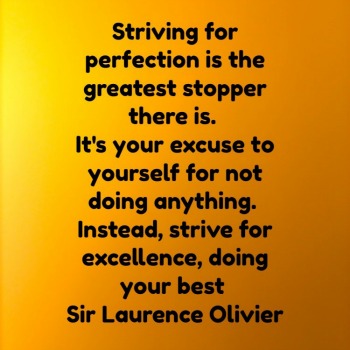 striving for excellence